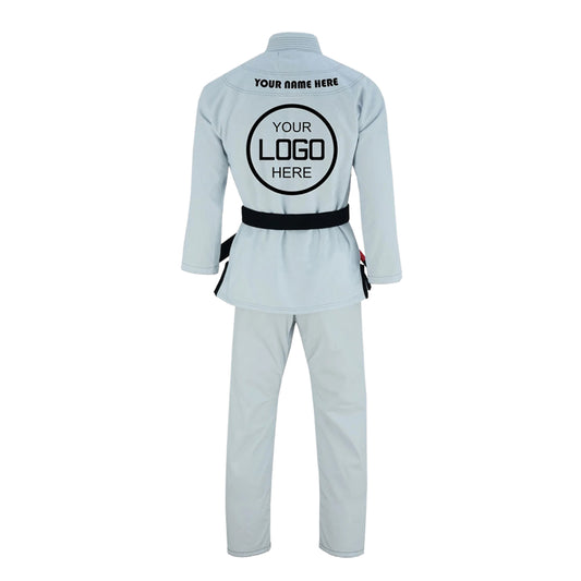 FE White Brazilian Jiu Jitsu BJJ Kimono Uniform Gi - Kids Adult Unisex