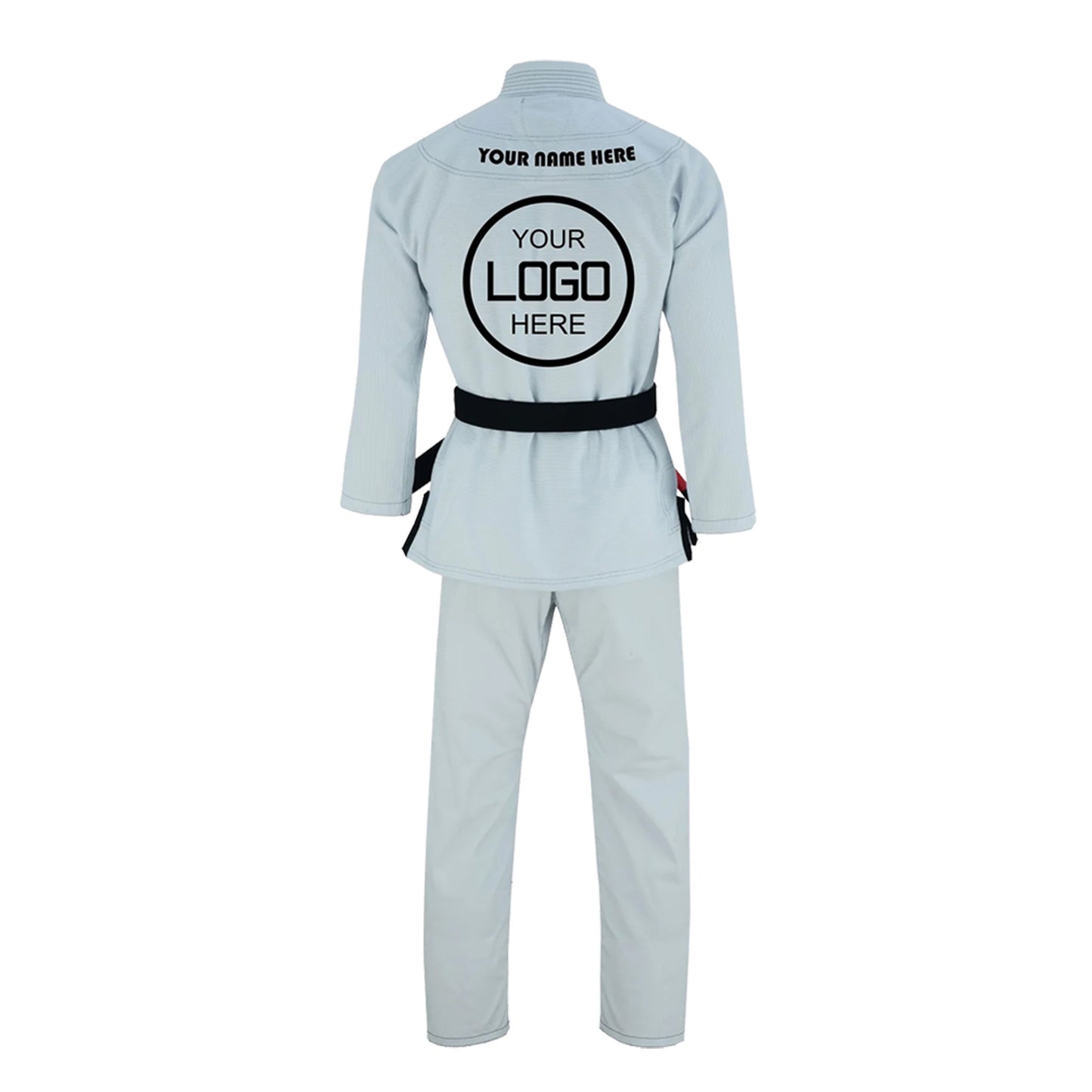 FE White Brazilian Jiu Jitsu BJJ Kimono Uniform Gi - Kids Adult Unisex