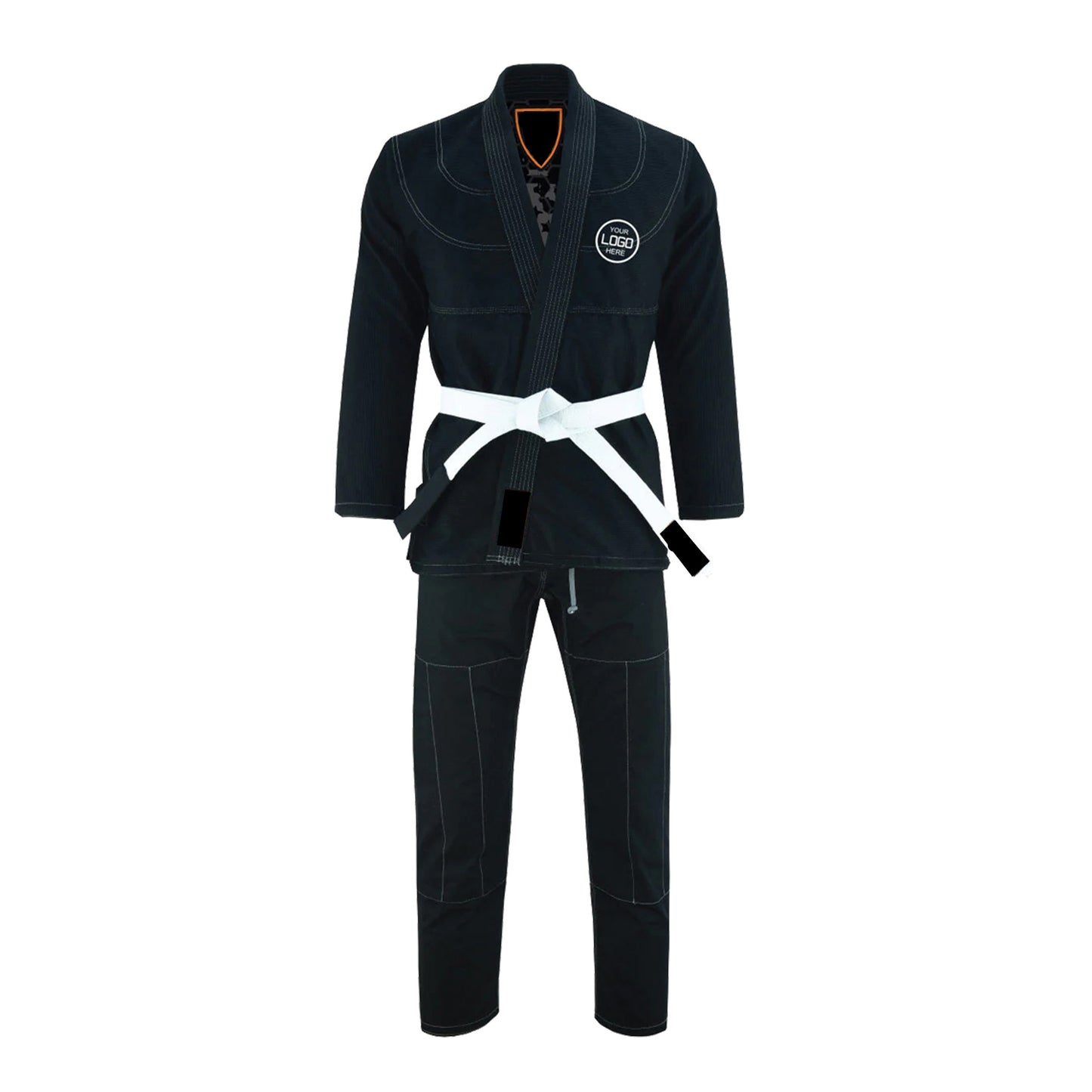 FE Black Brazilian Jiu Jitsu BJJ Kimono Uniform Gi - Kids Adult Unisex