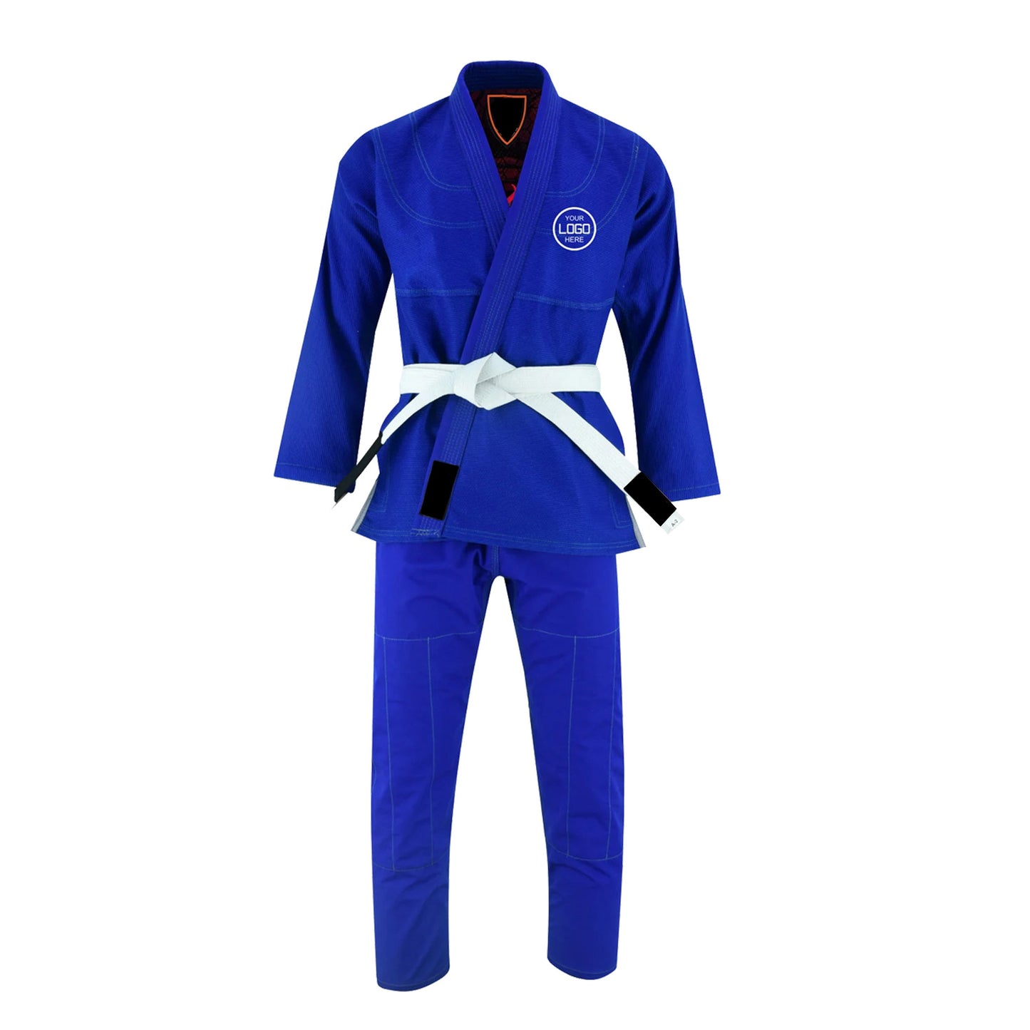 FE Blue Brazilian Jiu Jitsu BJJ Kimono Uniform Gi - Kids Adult Unisex